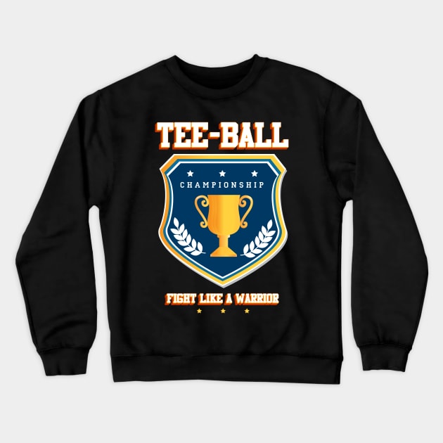 Tee-ball Crewneck Sweatshirt by Baim_Art